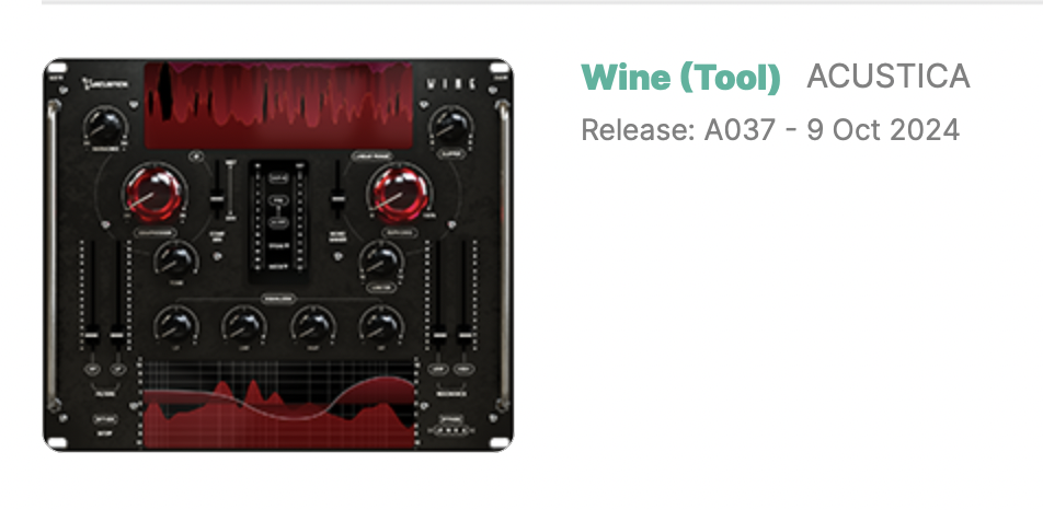 Acustica Audio Wine